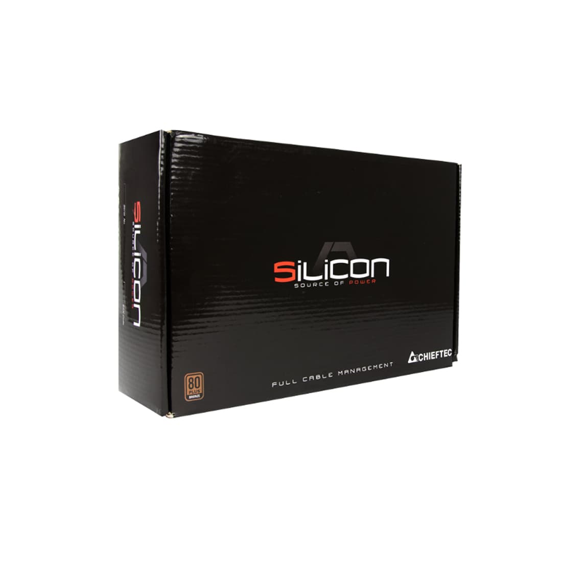 Блок питания, Chieftec, Silicon SLC-850C, 850W, ATX, APFC, Bronze, Modular, 20+4pin, 4+4pin, 9*Sata, 3*Molex, 6*PCI-E 6+2-pin, Вентилятор 14см, Черный