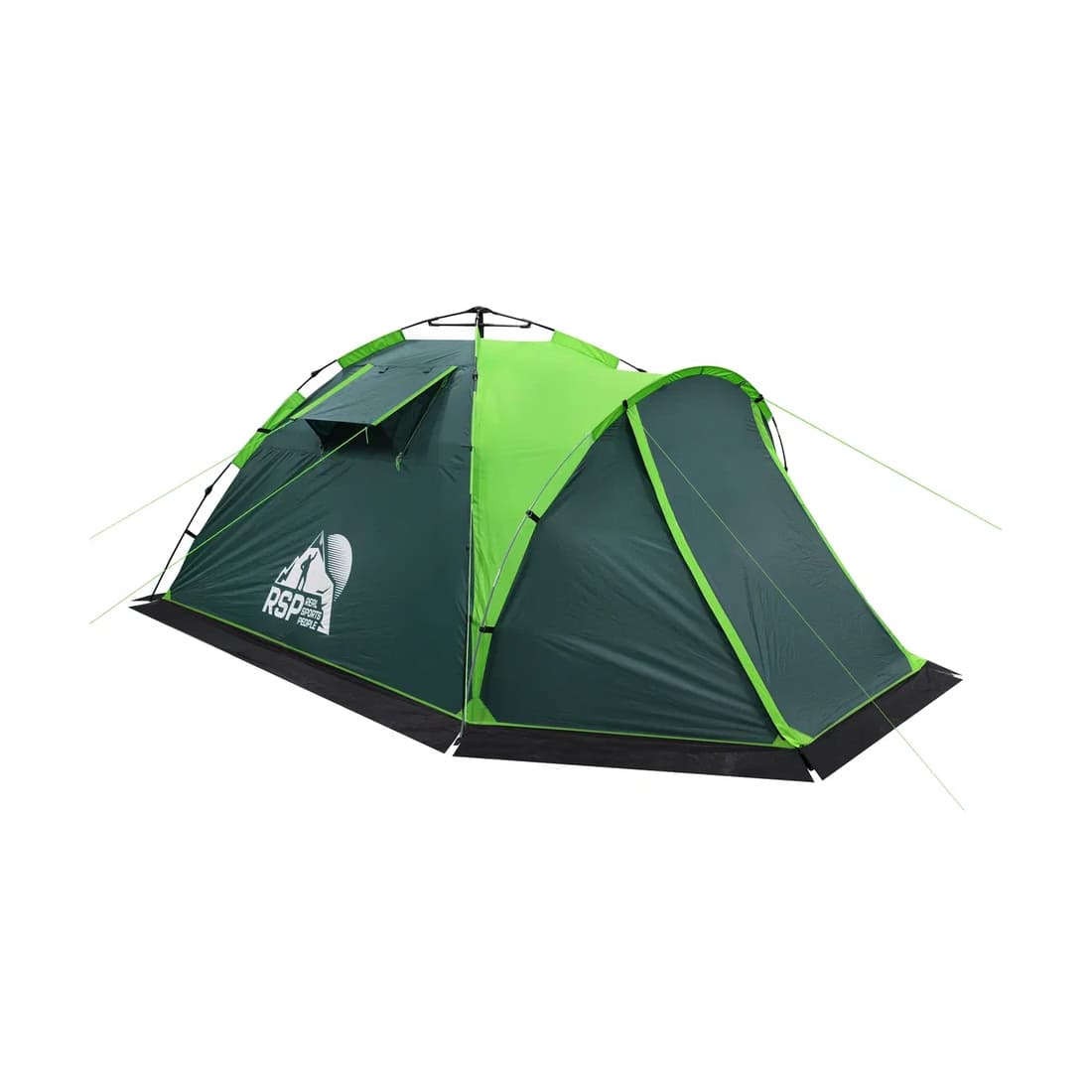 Палатка автоматическая, TA-NA-3-GN, 315*215*150 см, Двухслойная, Диаметр дуг 8.5 мм, Водонепроницаемость 5000, Зеленый