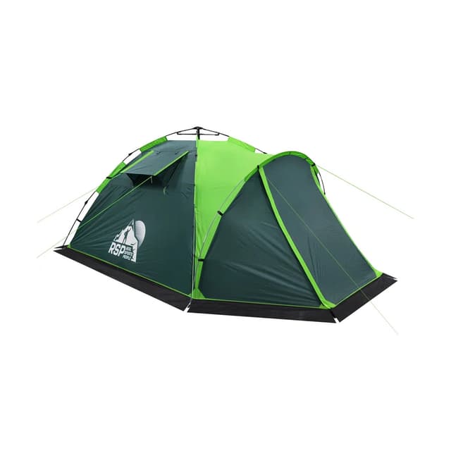 Палатка автоматическая, TA-NA-3-GN, 315*215*150 см, Двухслойная, Диаметр дуг 8.5 мм, Водонепроницаемость 5000, Зеленый