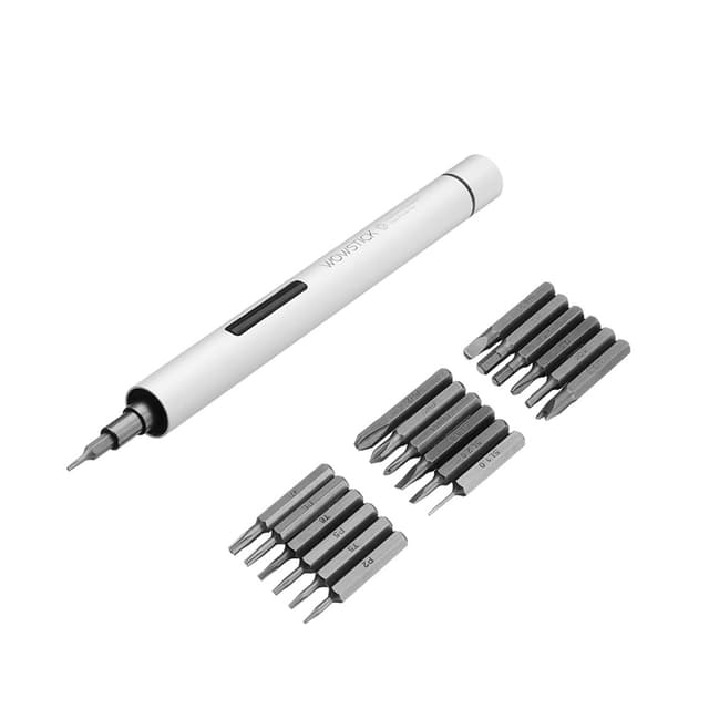 Портативная электрическая отвертка, Wowstick, TRY, 150 об/мин, Алюминий, Серый