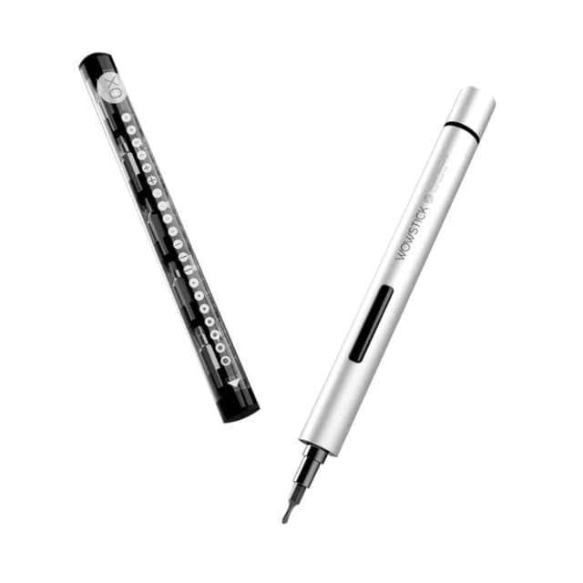 Портативная электрическая отвертка, Wowstick, TRY, 150 об/мин, Алюминий, Серый