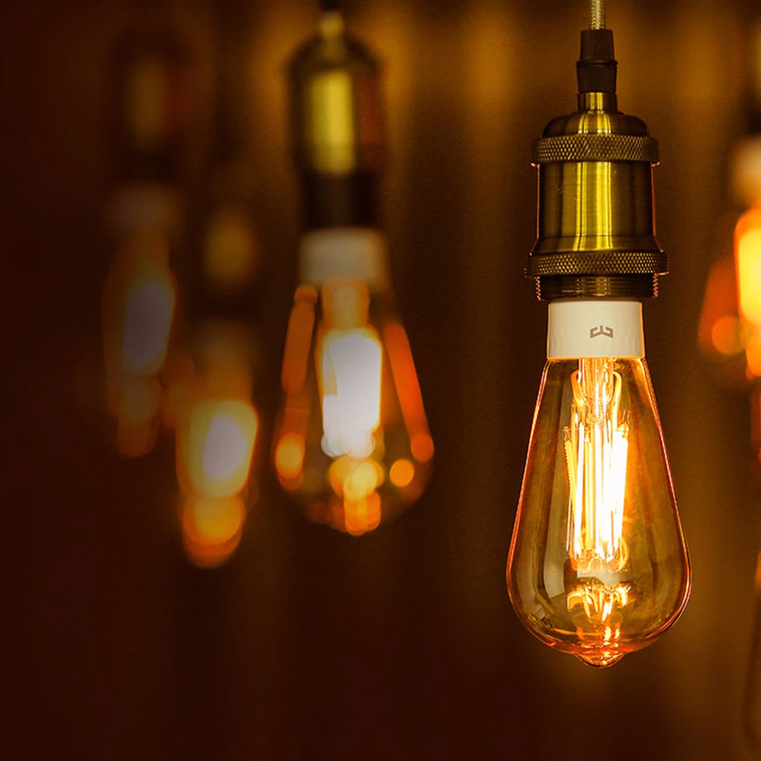 Лампочка, Yeelight, Smart LED Filament Bulb ST64, YLDP23YL, 500lm, Беспроводное соединение:Wi-Fi,6 Вт