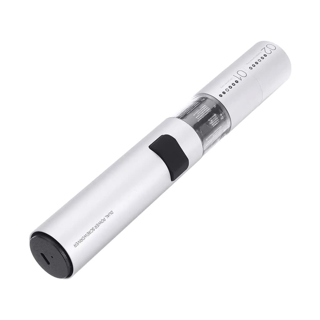 Электрическая отвертка, Wowstick, SD, 200 об/мин, Диаметр 31мм, Алюминий, Серый