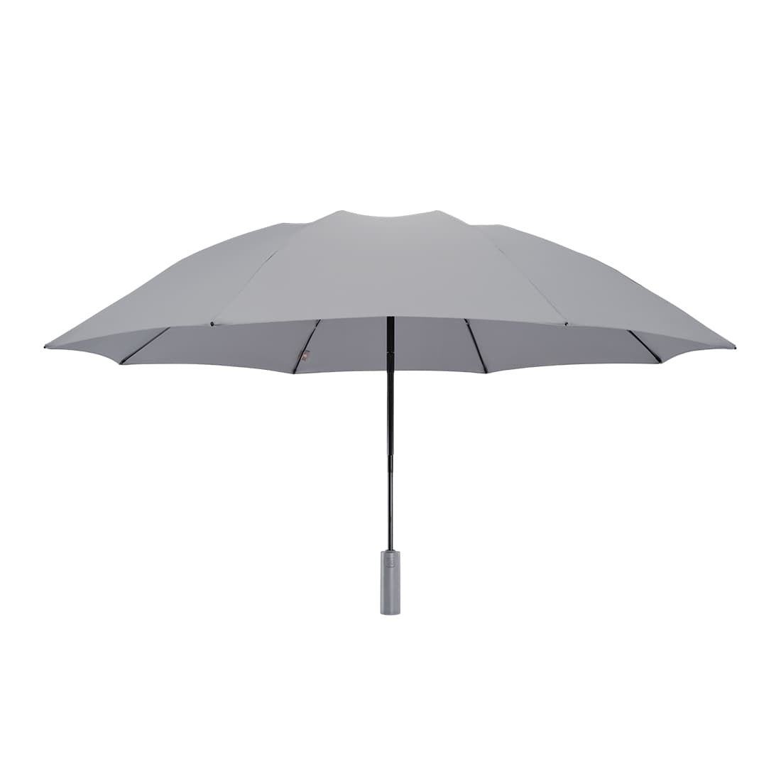 Зонт, 90GO, Automatic Umbrella (LED Lighting), 6941413204200, зонт с встроенным фонариком, Автоматическое открытие и закрытие, Кнопочная система освещения- батарея емкостью 120 мАч, Ребра из стекловолокна и металлический стержень, Съемная ручка на шнурке для удобной переноски, Серый