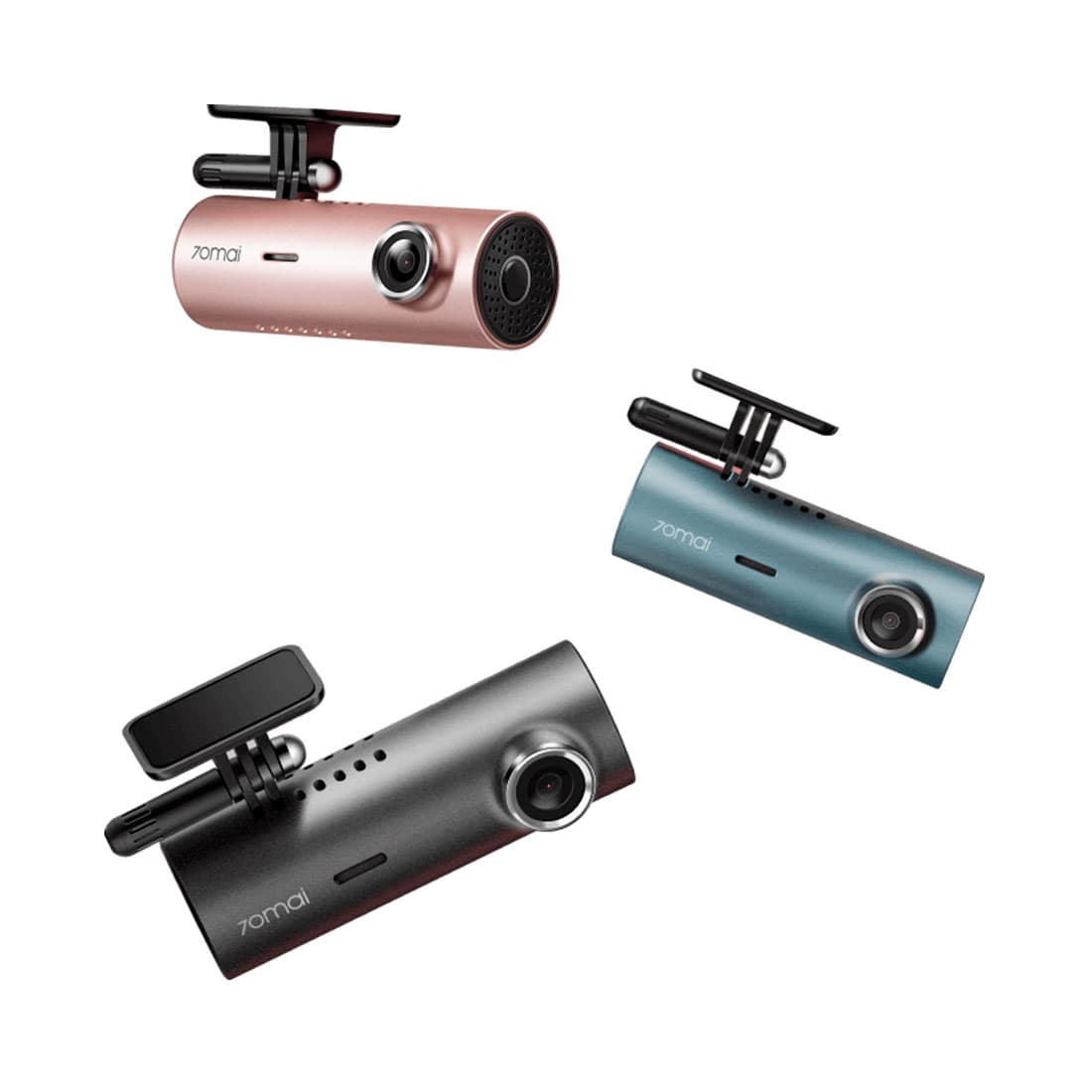 Видеорегистратор, 70Mai, Dash Cam M300, 1296P с 3D шумоподавлением, 24-часовое наблюдение за парковкой (комплект проводов необходимо приобретать отдельно), 2G2P/F2.1, 140°, 240mAh, Золотистый