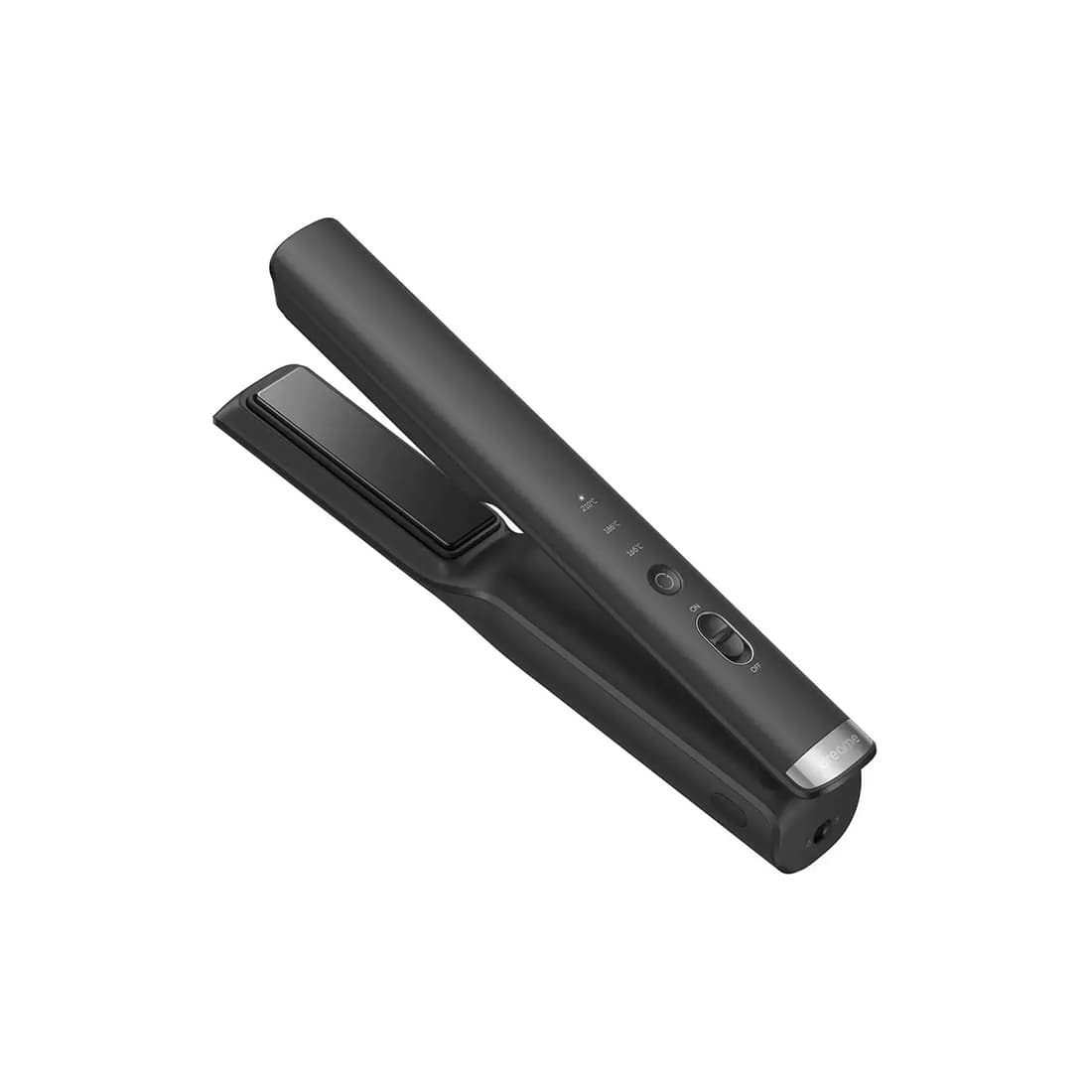 Выпрямитель для волос, Dreame, Unplugged Cordless Hair Straightener AST14A-BK, Размер платы 22.5  80 мм, Беспроводной выпрямитель, Механическое управление, Выбор температуры нагрева, Диапазон температуры нагрева 165 - 210 °С, Аккумулятор 2500мАч, Время автономной работы 25 мин, Количество температурных режимов 3, Время нагрева 30 сек, Защита от перегрева, Ионизация, Керамическое покрытие, Коллагеновое покрытие, Черный