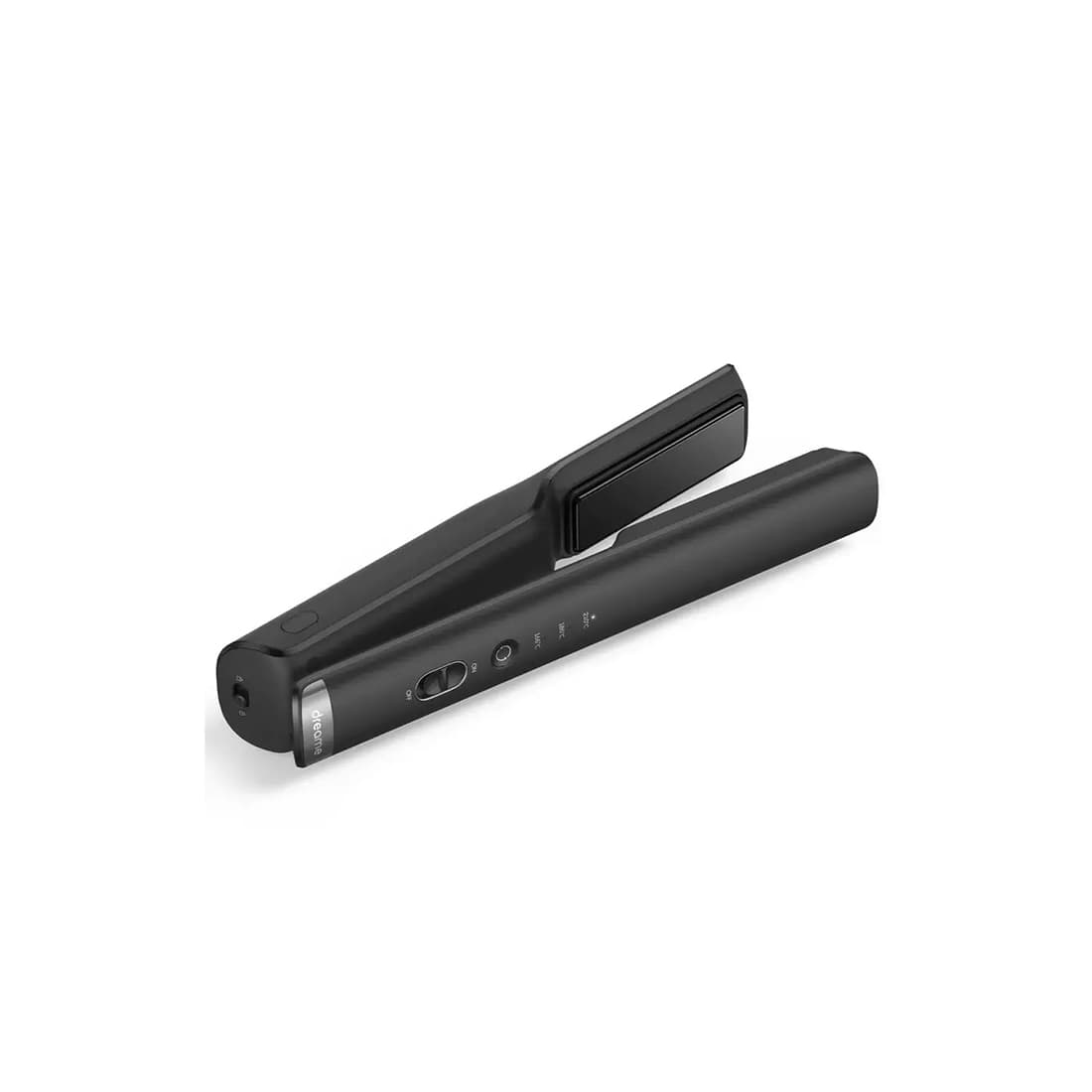 Выпрямитель для волос, Dreame, Unplugged Cordless Hair Straightener AST14A-BK, Размер платы 22.5  80 мм, Беспроводной выпрямитель, Механическое управление, Выбор температуры нагрева, Диапазон температуры нагрева 165 - 210 °С, Аккумулятор 2500мАч, Время автономной работы 25 мин, Количество температурных режимов 3, Время нагрева 30 сек, Защита от перегрева, Ионизация, Керамическое покрытие, Коллагеновое покрытие, Черный
