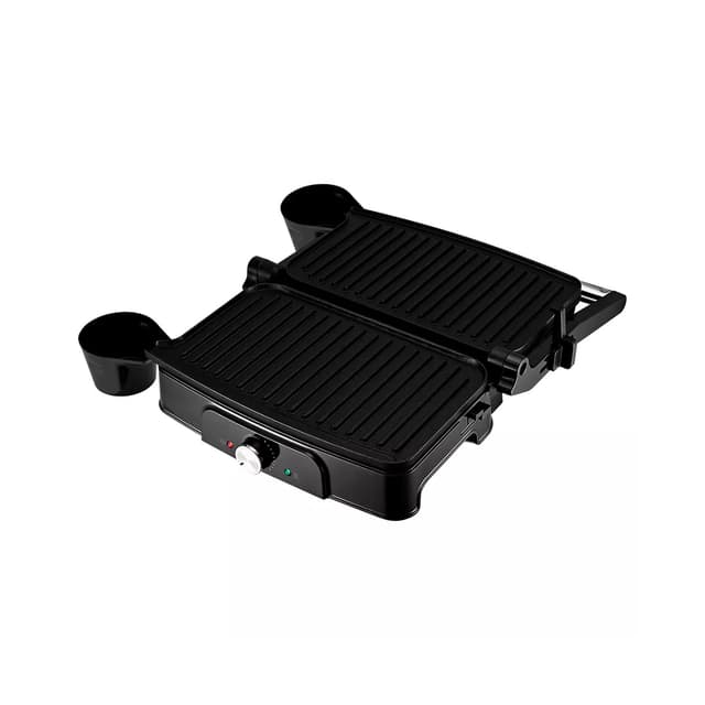 Гриль, Kitfort, КТ-1659, Мощность 1500 Вт, Макс. температура нагрева 230°C, Регулировка t, Размер панелей 278 х 170 мм, Длина шнура 0.7м, Индикация нагрева, Индикация включения, Стальной