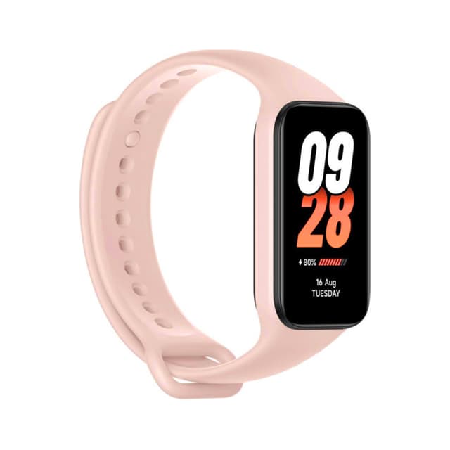 Фитнес браслет, Xiaomi, Mi Smart Band 8 Active, M2302B1 / BHR7420GL, 1.47" TFT, Разрешение экрана 172 x 320, Аккумулятор 210 мАч, Водонепроницаемость 5 АТМ, Розовый
