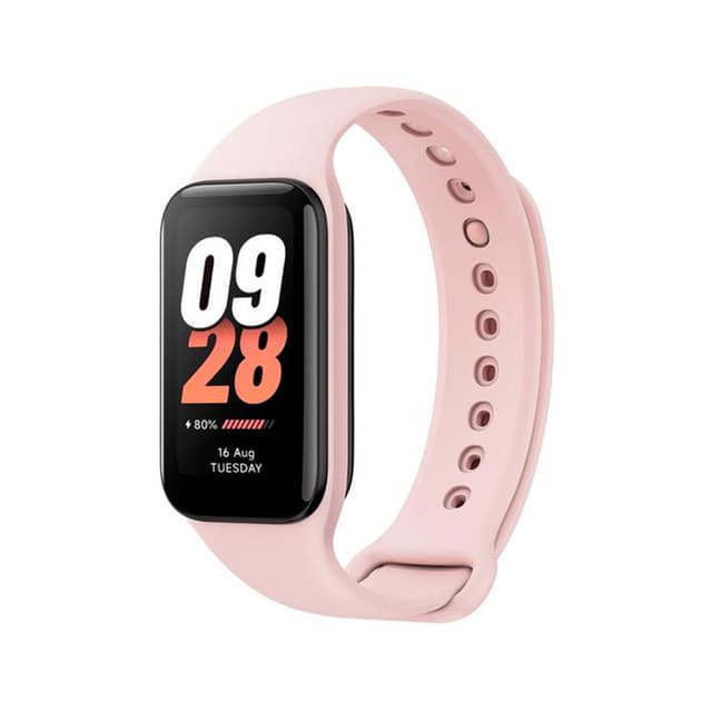 Фитнес браслет, Xiaomi, Mi Smart Band 8 Active, M2302B1 / BHR7420GL, 1.47" TFT, Разрешение экрана 172 x 320, Аккумулятор 210 мАч, Водонепроницаемость 5 АТМ, Розовый