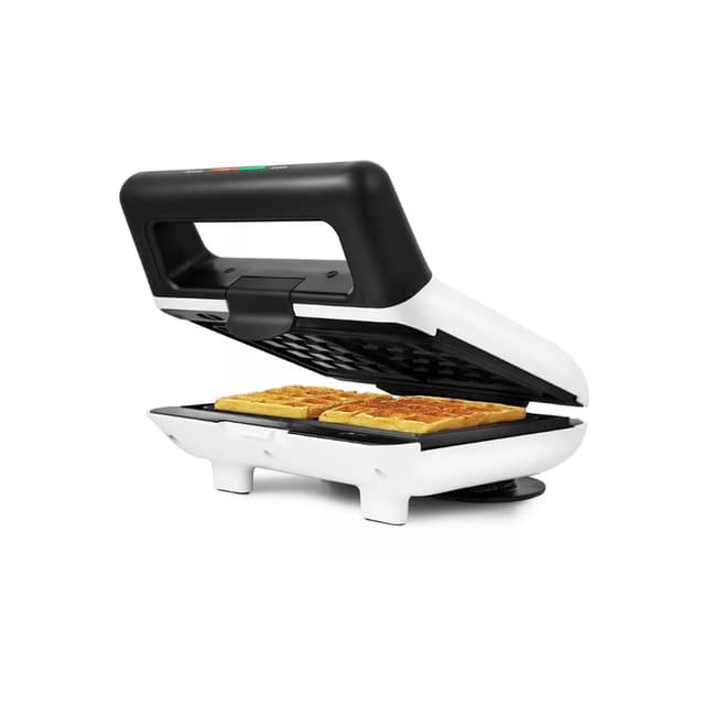 Мультипекарь, Kitfort, КТ-1638, Бельгийские вафли, Гриль, Антипригарное покрытие, Сменные панели, Термоизолированная ручка, Длина шнура 0.7м, Мощность 800 Вт, Белый/черный
