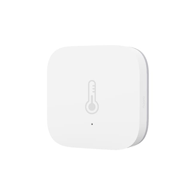 Датчик температуры и влажности, Aqara, Temperature & Humidity Sensor T1 TH-S02D, Белый