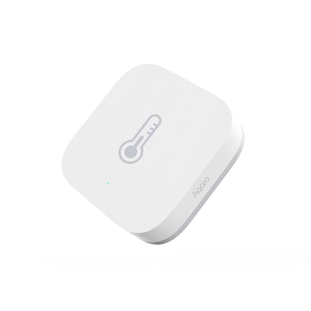 Датчик температуры и влажности, Aqara, Temperature & Humidity Sensor T1 TH-S02D, Белый
