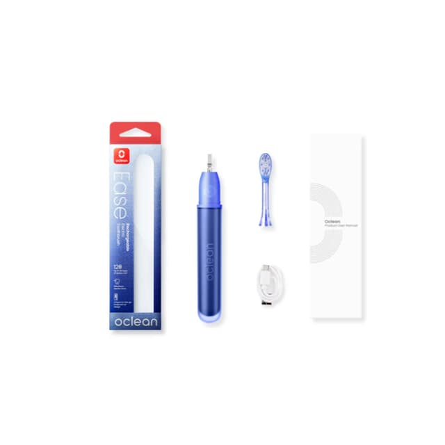Зубная электрощетка, Oclean, Ease, C01000662. Синий