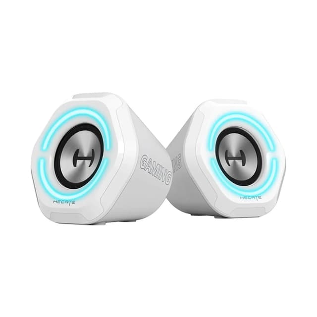 Колонки, Edifier, G1000, RMS 25 W*2, USB, SD, AUX, RCA, RGB, Белый