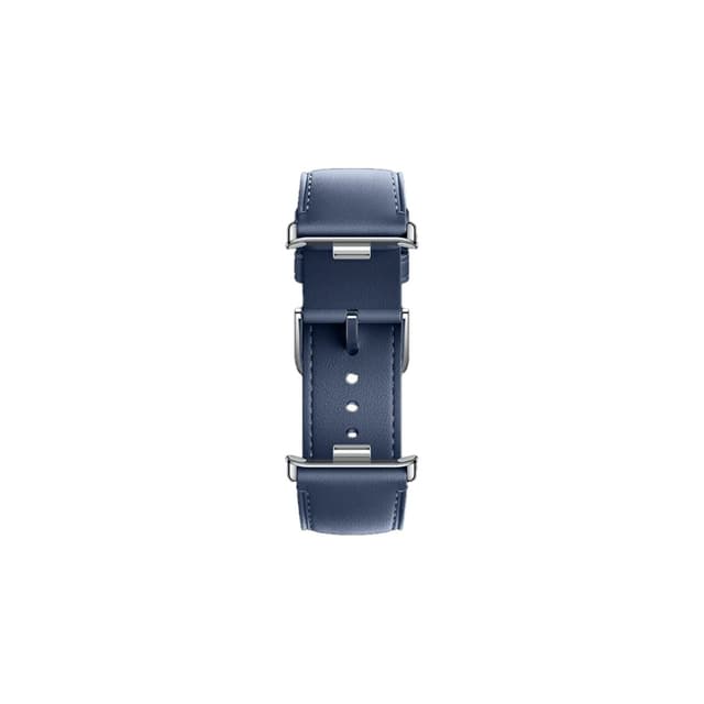 Кожаный сменный браслет, Xiaomi, Leather Quick Release Strap , M2415AS1/BHR9492GL, Совместим с band 8 Pro/9 ProRedmi Watch 4/5, Синий