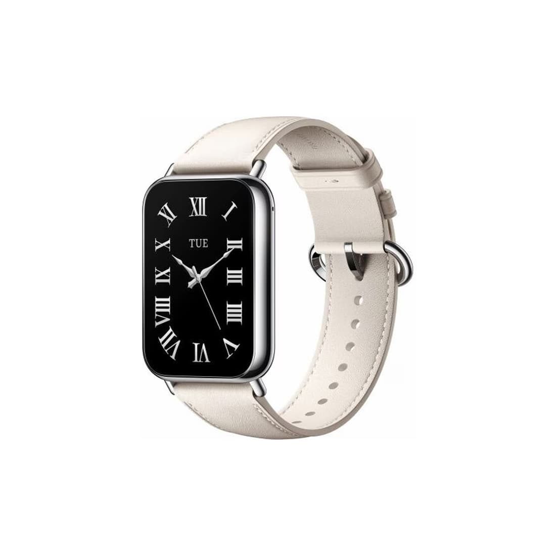 Кожаный сменный браслет, Xiaomi, Leather Quick Release Strap, M2307AS1/BHR8015GL, Совместим с band 8 Pro/9 ProRedmi Watch 4/5, Белый