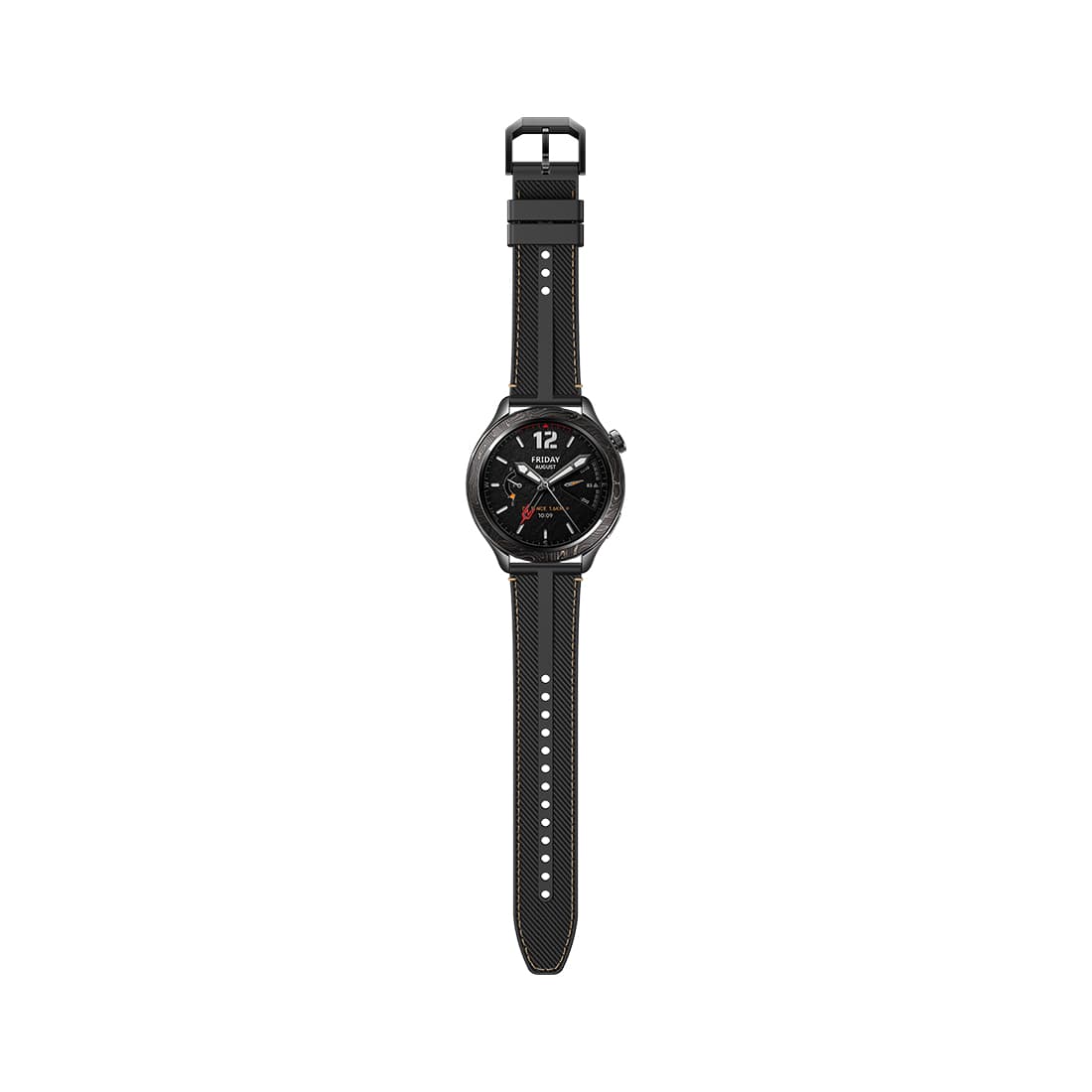 Комплект из ремешка и безеля для часов, Xiaomi, Watch S4 Bezel and Strap Kit-Midnight Carbon, M2450AS1/BHR9908GL, Карбон