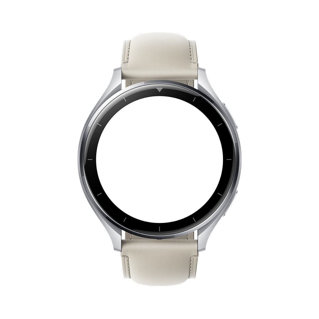 Кожаный сменный браслет, Xiaomi, Watch Leather Strap, M2243AS1/ BHR8038GL, Совместим Watch S1 Series / 2 / 2 Pro / S3, Белый