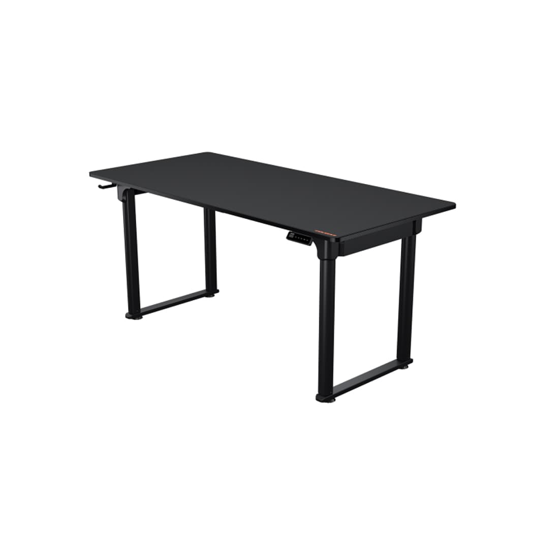 Компьютерный стол, Cougar, E-Grav 160 , Поверхность - карбон, Основание - сталь, 160*75*73(118) см, Панель управления высотой, 2 программируемые настройки памяти