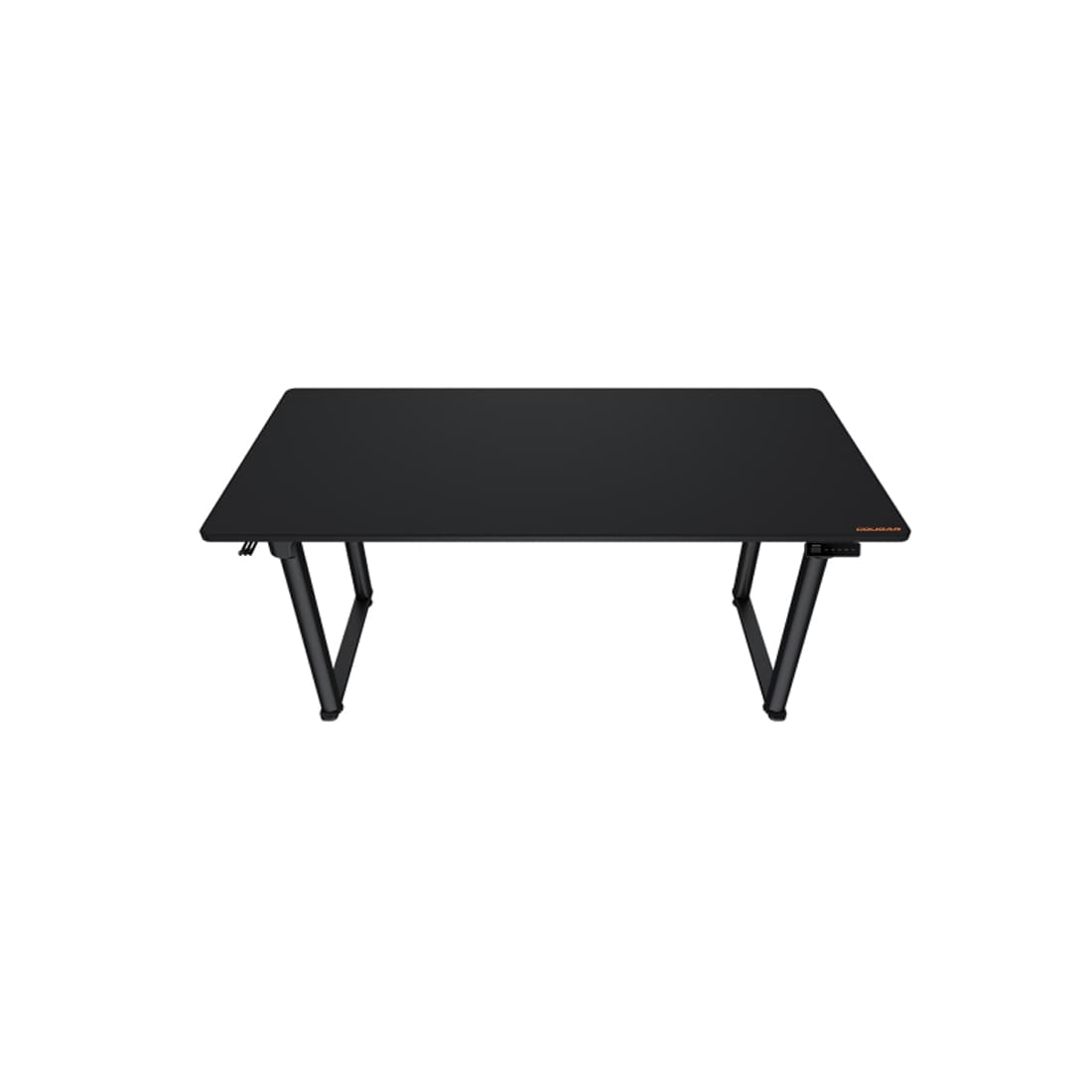 Компьютерный стол, Cougar, E-Grav 160 , Поверхность - карбон, Основание - сталь, 160*75*73(118) см, Панель управления высотой, 2 программируемые настройки памяти