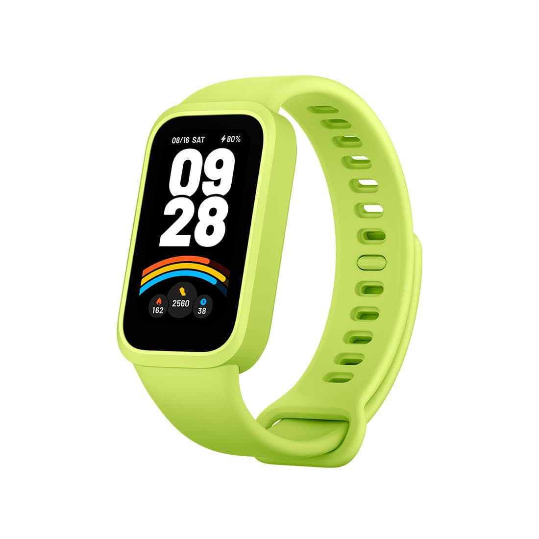 Фитнес браслет, Xiaomi, Mi Smart Band 9 Active, M2435B1 / BHR08L1GL, 1.47" TFT, Разрешение экрана 172 x 320, Аккумулятор 300 мАч, Водонепроницаемость 5 АТМ, Зеленый