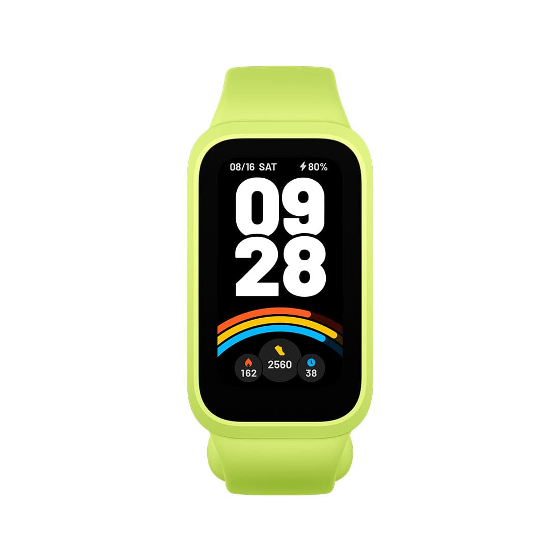 Фитнес браслет, Xiaomi, Mi Smart Band 9 Active, M2435B1 / BHR08L1GL, 1.47" TFT, Разрешение экрана 172 x 320, Аккумулятор 300 мАч, Водонепроницаемость 5 АТМ, Зеленый
