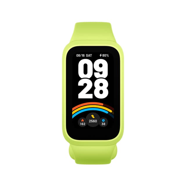 Фитнес браслет, Xiaomi, Mi Smart Band 9 Active, M2435B1 / BHR08L1GL, 1.47" TFT, Разрешение экрана 172 x 320, Аккумулятор 300 мАч, Водонепроницаемость 5 АТМ, Зеленый