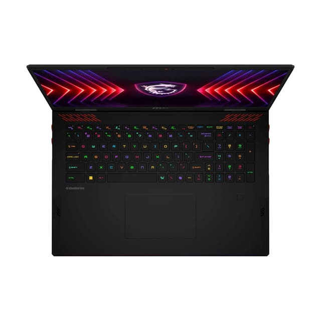 Ноутбук, MSI, Raider A18 HX A9WJG-244XKZ, 9S7-182L72-244, 18", QHD+ 3840x2400, MiniLED, 120Hz, Ryzen 9 9955HX3D, 64GB DDR5, 1TB SSD Gen4, NVIDIA GeForce RTX5090, 24GB GDDR7, DOS, Черный