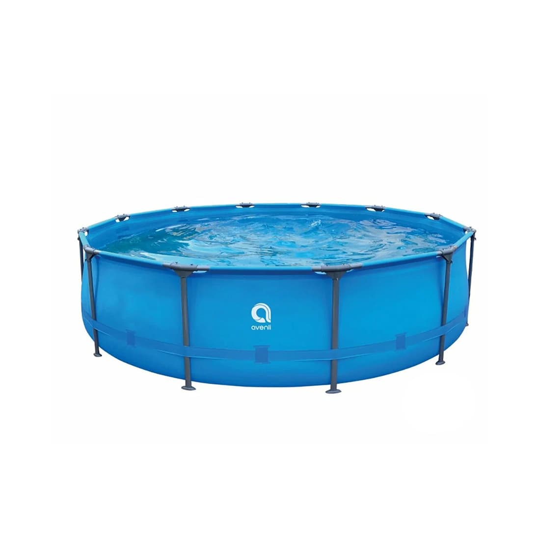 Каркасный бассейн 300 x 76 см, Avenli, 17798, Винил, 4383 л., Стальной каркас, Голубой, Цветная коробка