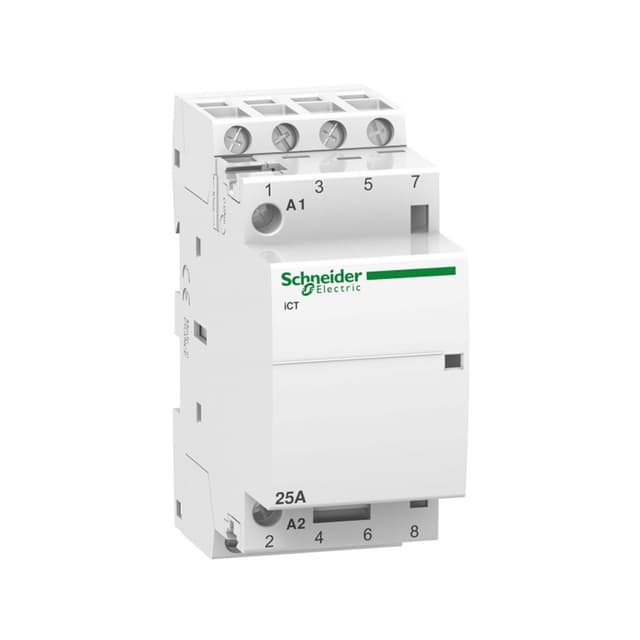 Контактор модульный, SE, A9C20834, iCT25A 4НО 220/240В АС 50ГЦ