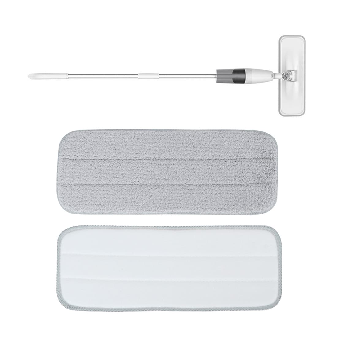 Насадка для швабры двухсторонняя из микрофибры, Deerma, TB01, для Deerma Spray Mop TB500, 4 шт в комплекте