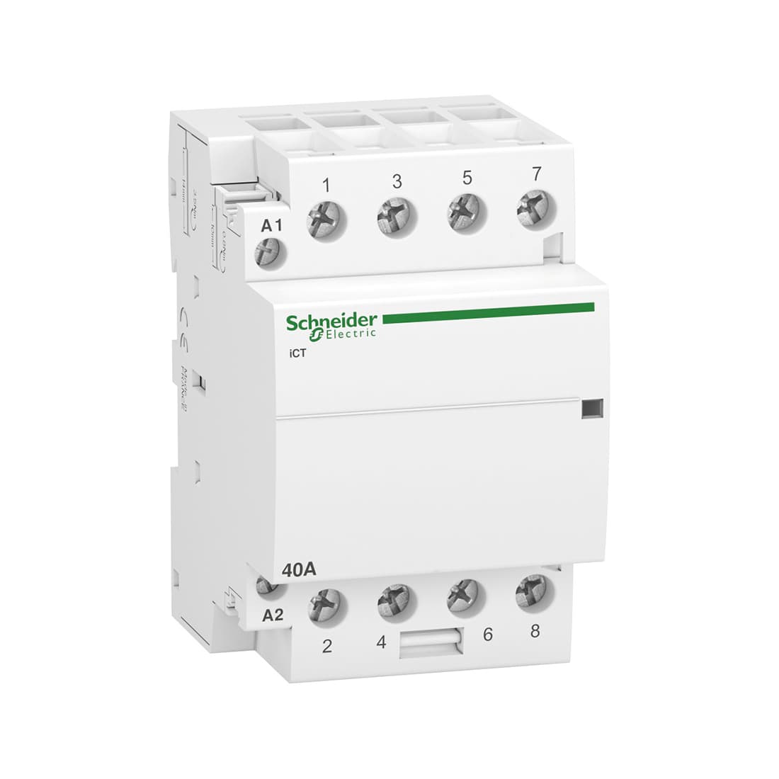 Контактор модульный, SE, A9C20844, iCT40A 4НО 220/240В АС 50ГЦ