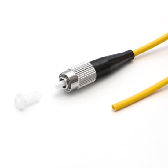 Пигтейл Оптический,, FC/UPC SM 9/125 0.9 мм 1.5 м, Жёлтый, LSZH, Пол. Пакет