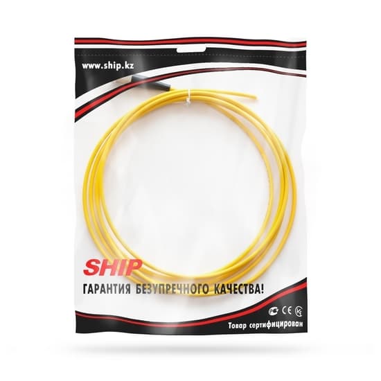 Пигтейл Оптический,, FC/UPC SM 9/125 0.9 мм 1.5 м, Жёлтый, LSZH, Пол. Пакет