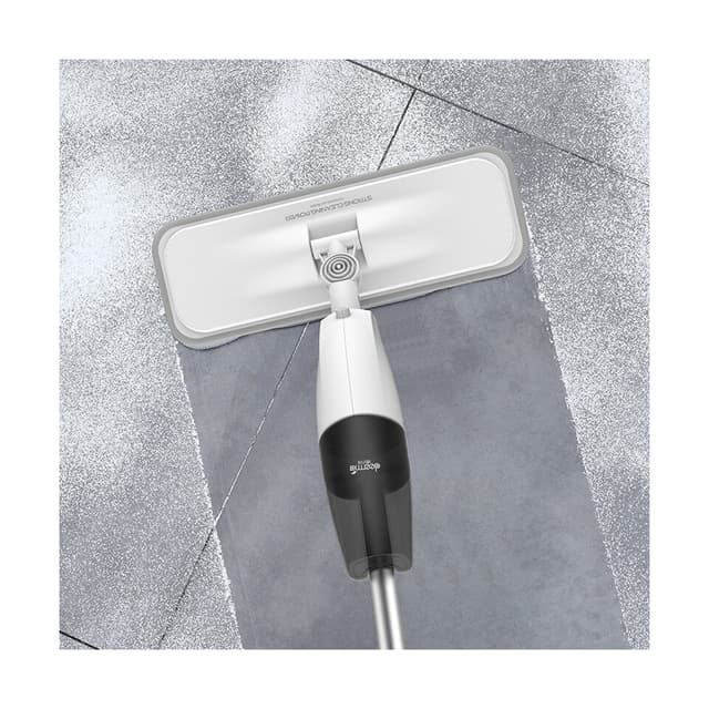 Полотер/Швабра, Deerma, TB500, Нержавеющая сталь, ABS-пластик и полипропилен, 350 мл, 700 г, Белый