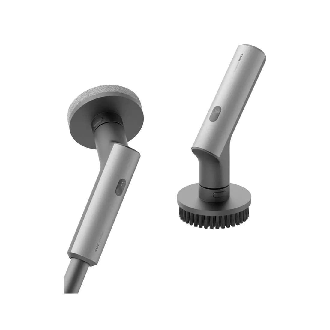 Щётка беспроводная для уборки, HOTO, QWQJS001, Spin Scrubber, grey-black