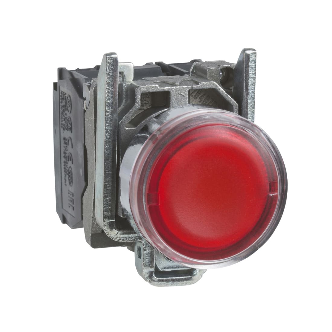 Кнопка, SE, XB4BW34G5, с возвр. с подсв. 22мм 48-120В