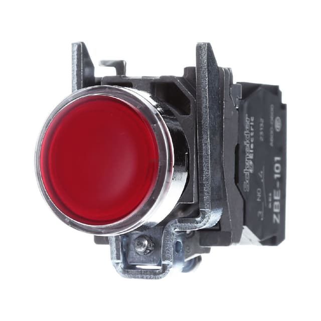 Кнопка, SE, XB4BW34G5, с возвр. с подсв. 22мм 48-120В