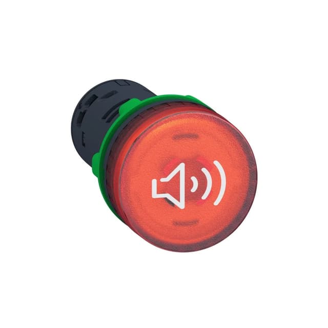 Зуммер, SE, XB5KS2B4, непр./прер. сигнал 24В красная