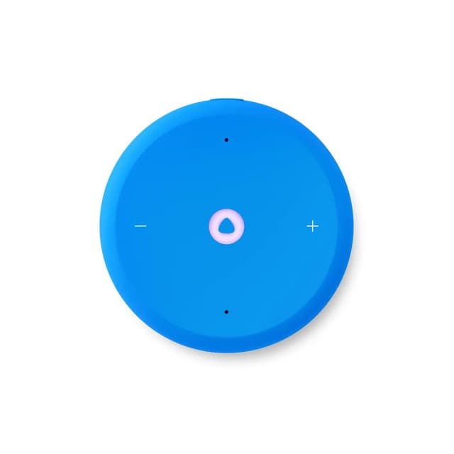 Умная колонка, Яндекс, YNDX-00026BLU, Яндекс Станция Лайт Второе поколение, YaGPT, 6Вт, 2 микрофона, USB TYPE-C, Синий