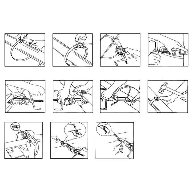 Инструмент для натяжки и резки стальной ленты, А-Оптик, АО-MBT-003