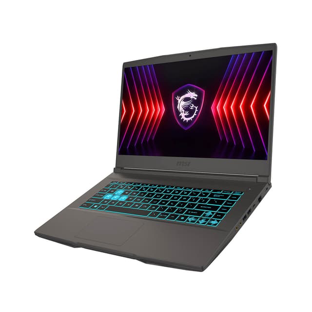 Ноутбук, MSI Thin 15 B13UDX-3409XKZ, 9S7-16R831-3409, 15.6", FHD 1980x1080, IPS, 144Hz, i5-13420H, 16GB DDR5, 512GB SSD Gen4, NVIDIA GeForce RTX3050, 6GB GDDR6, DOS, Серый
