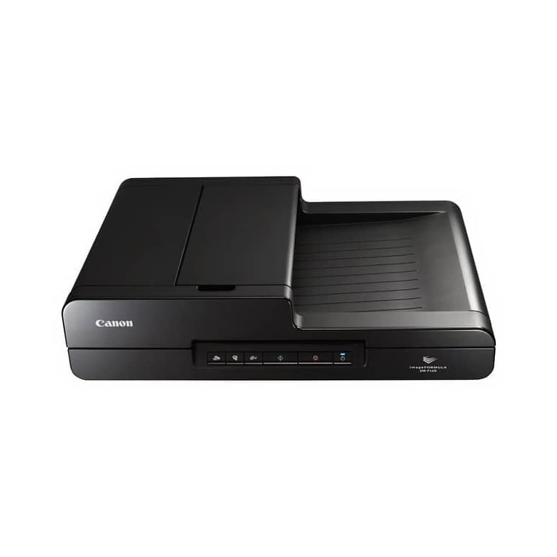 Протяжный сканер, Canon, imageFORMULA DR-F120, 9017B003, 2400 x 2400 DPI, USB2.0, 50 листов, 20 стр/мин, 35–128 г/кв.м, длина 1000 мм, Вес: 4,6 кг