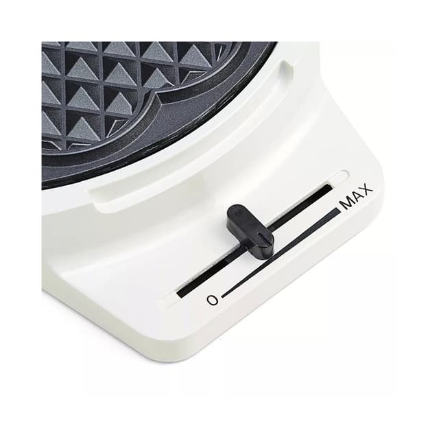 Вафельница для бельгийских вафель, Kitfort, КТ-1624, Мощность 1000W, Пластик, Металл, Антипригарное покрытие, Защита от перегрева, Белый