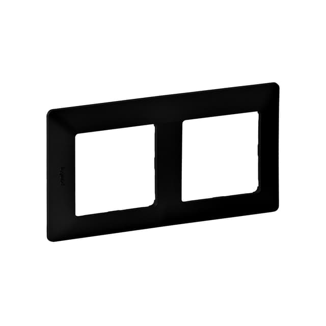 Рамка 2 поста, Legrand, 754252 Valena Life, универсальная антрацит