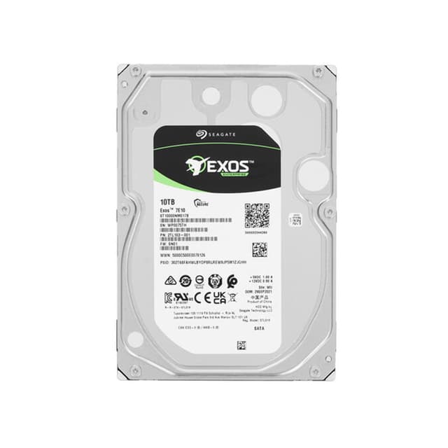 Жесткий диск, Seagate, Exos 7E10, ST10000NM017B, 10TB, SATA3 6Gb/s, 3.5", 7200RPM