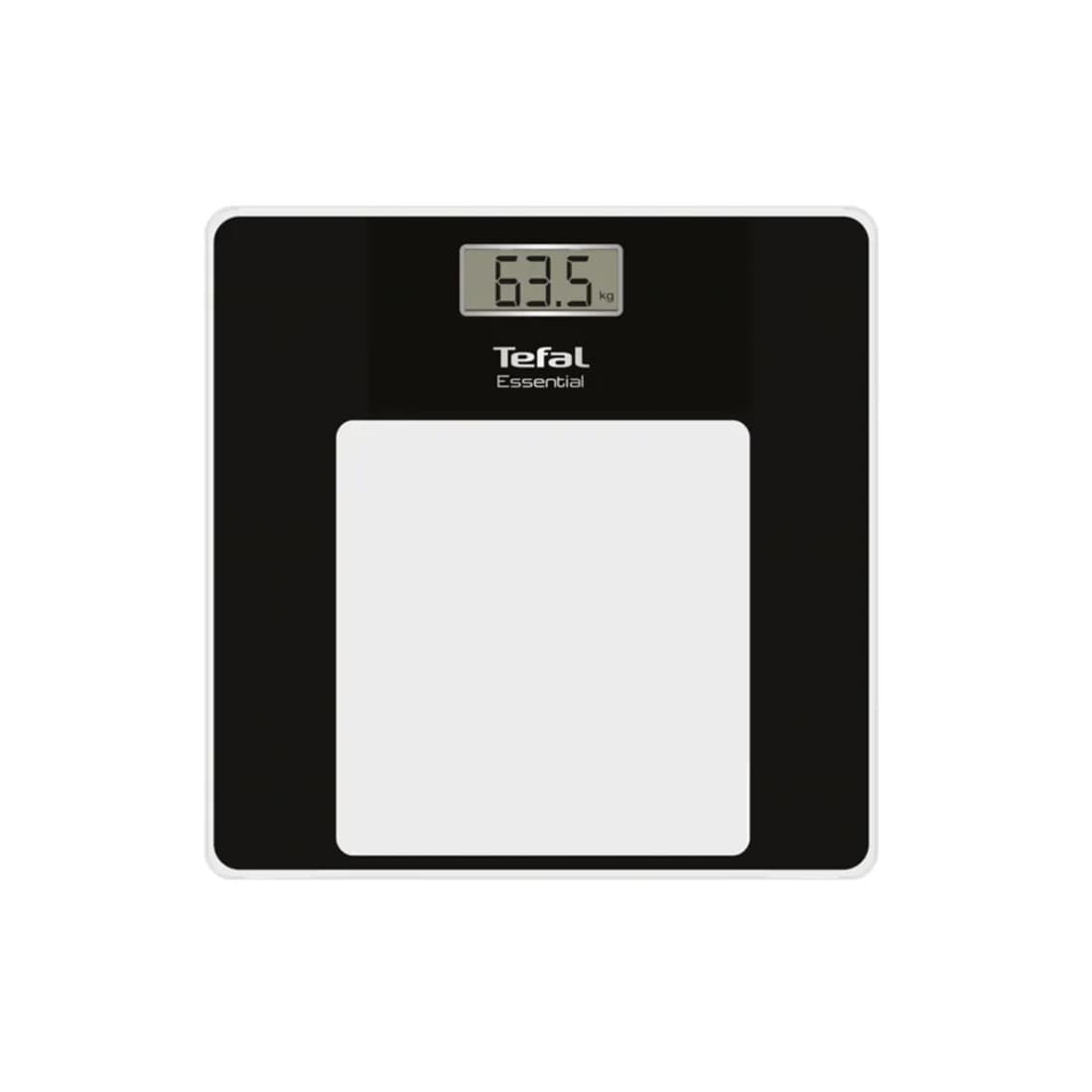 Весы, Tefal, PP1300V0, Закаленное стекло, ЖК дисплей 60 х 30 мм, Ультра-тонкая платформа 22 мм, Устойчивая платформа 280 х 280 мм, Максимальный вес 150 кг, Шаг измерений 100 г, Литиевая батарейка 3 В, Чёрный