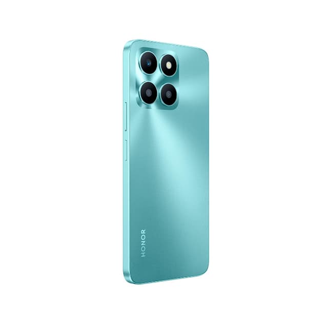 Смартфон, HONOR, X6a WDY-LX1, 4GB 128GB, 6.56", Android 13, MediaTek Helio G36, Камера 50 Мп, 1612x720, Bluetooth 5.1, 5200 мАч, (Cyan Lake) Зеленый
