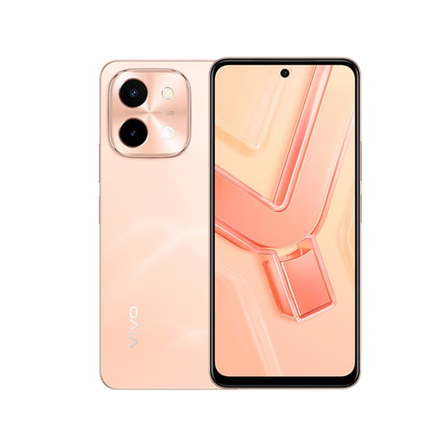 Смартфон, vivo, Y28 (V2352-04), 8GB 128GB, 6.67", Android 14, MediaTek Helio G85, Камера 50+2 Мп/8 Мп, 1600x720, Bluetooth 5.1, 6000 мАч, (Gleaming Orange) Оранжевый